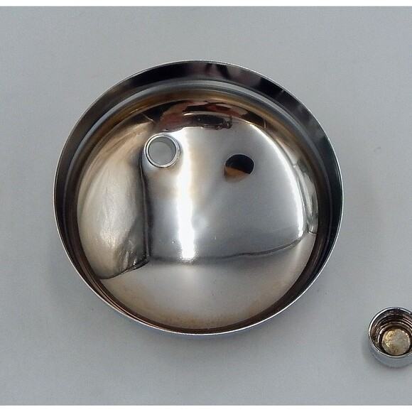 Hazel Atlas Large Cocktail Shaker MCM Whiskey Sour Bloody Mary Green White - Picture 6 of 9